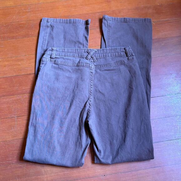 Hot Kiss y2k chocolate brown low rise bootcut jeans Size 11 / 27" waist - Picture 2 of 5